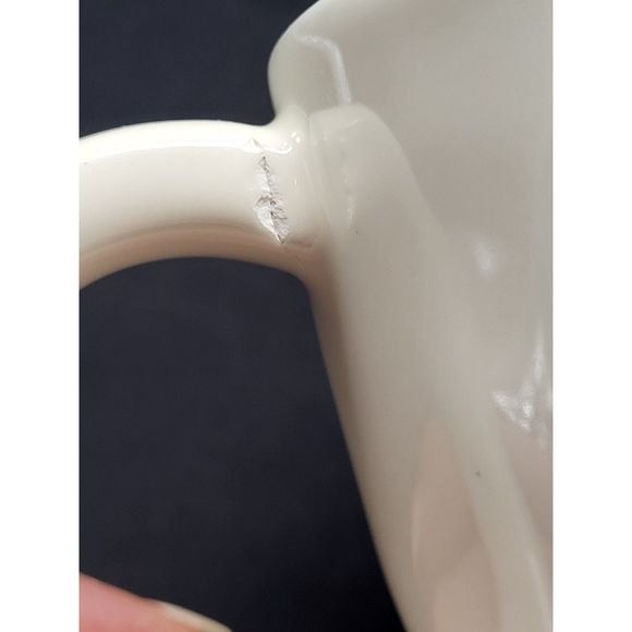 Rae Dunn "M"  Bicycle Mugs Magenta - Picture 5 of 6